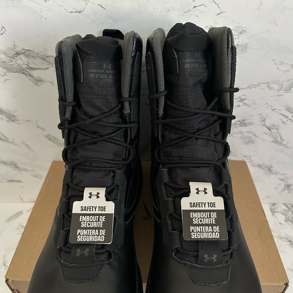 Under Armour UA Stellar G2 8" Protect Tactical Duty Boots 3024947 Men’s Size 12 - Picture 4 of 8